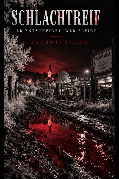 'Cover von SCHLACHTREIF – ER ENTSCHEIDET, WER BLEIBT | Psychothriller'-Cover