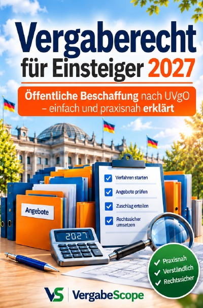 'Cover von Vergaberecht für Einsteiger 2027'-Cover