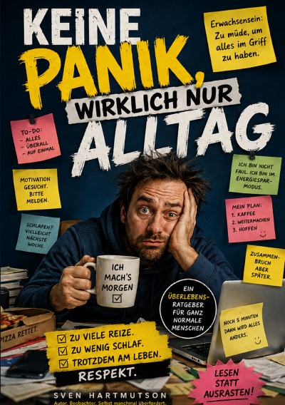 'Cover von Keine Panik, nur Alltag'-Cover