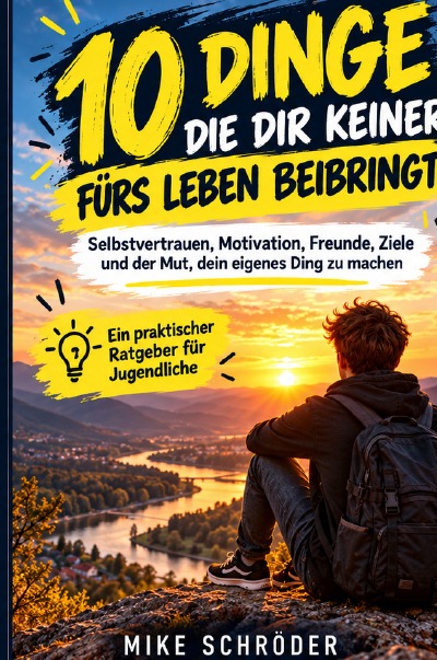 'Cover von 10 Dinge, die dir keiner fürs Leben beibringt'-Cover