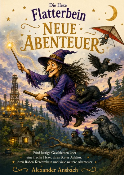 'Cover von Die Hexe Flatterbein – Neue Abenteuer'-Cover