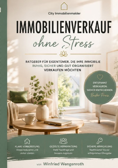 'Cover von Immobilienverkauf ohne Stress'-Cover