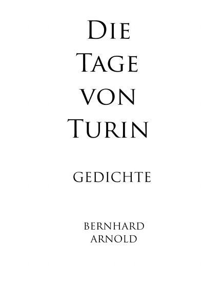 'Cover von Die Tage von Turin'-Cover