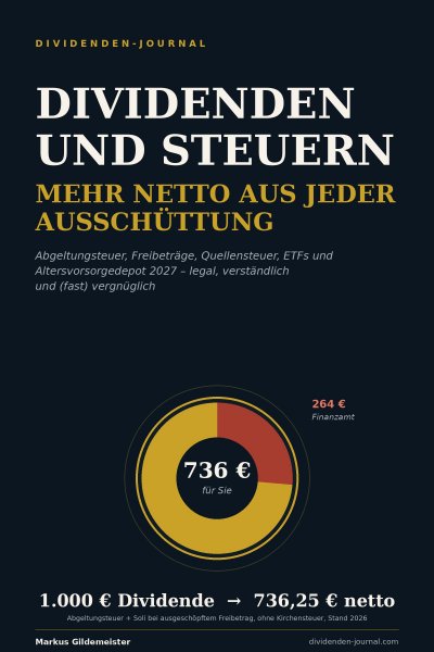 'Cover von Dividenden und Steuern'-Cover