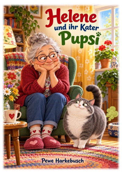 'Cover von Helene und ihr Kater Pupsi'-Cover