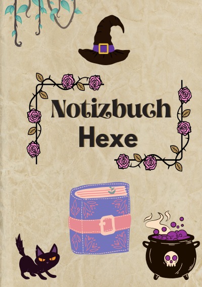 'Cover von Notizbuch Hexe | A5 | Liniert'-Cover