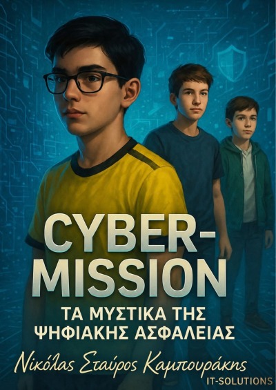 'Cover von Cyber Mission – Τα μυστικά της ψηφιακής ασφάλειας'-Cover