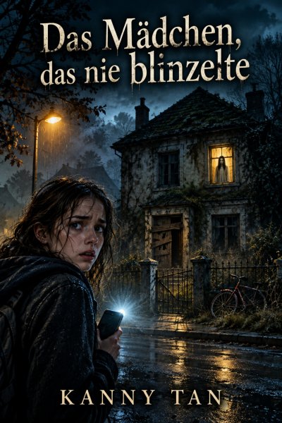 'Cover von Das Mädchen, das nie blinzelte: Ein Horrorroman'-Cover