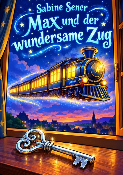 'Cover von Max und der wundersame Zug'-Cover