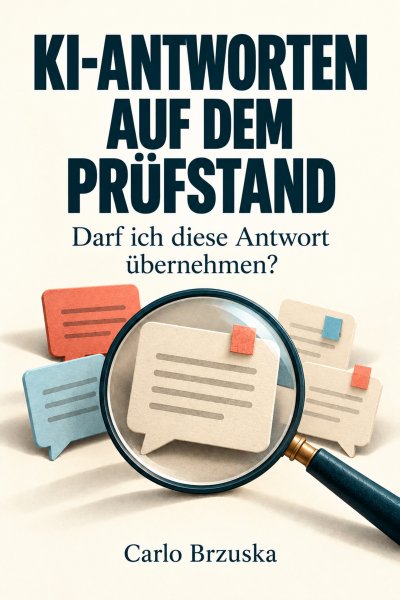 'Cover von KI-Antworten auf dem Prüfstand'-Cover