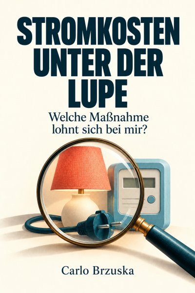 'Cover von Stromkosten unter der Lupe'-Cover