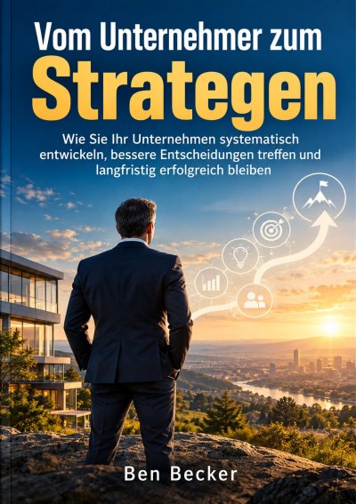 'Cover von Vom Unternehmer zum Strategen'-Cover