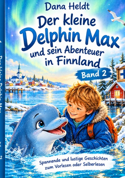 'Cover von Der kleine Delfin Max und seine Abenteuer in Finnland Band 2'-Cover