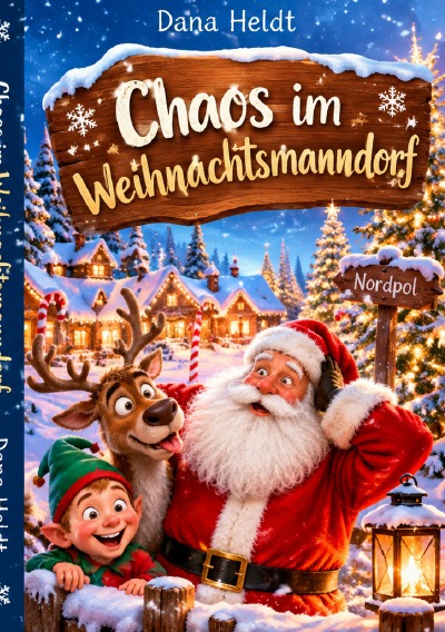 'Cover von Chaos im Weihnachtsmanndorf'-Cover