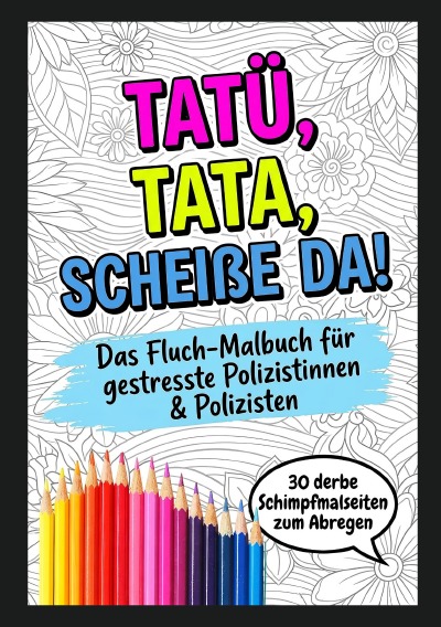 'Cover von Fluchmalbuch Polizei'-Cover