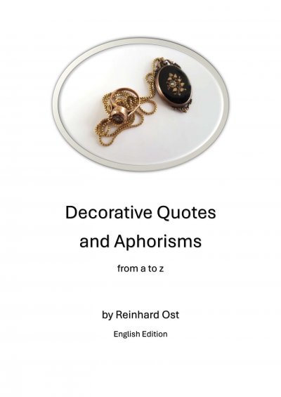 'Cover von Decorative Quotes and Aphorisms from a to z'-Cover
