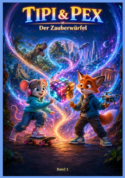 'Cover von TIPI & PEX – Der Zauberwürfel'-Cover