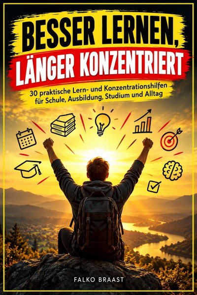 'Cover von Besser lernen, länger konzentriert'-Cover