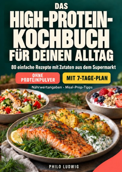 'Cover von Das High-Protein-Kochbuch für deinen Alltag'-Cover