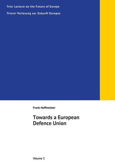 'Cover von Towards a European Defence Union'-Cover