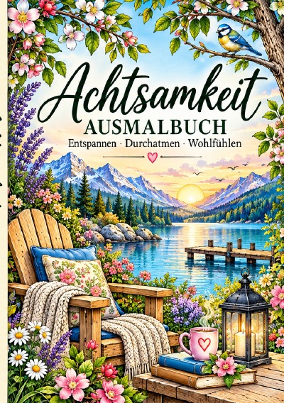'Cover von Achtsamkeit Ausmalbuch'-Cover