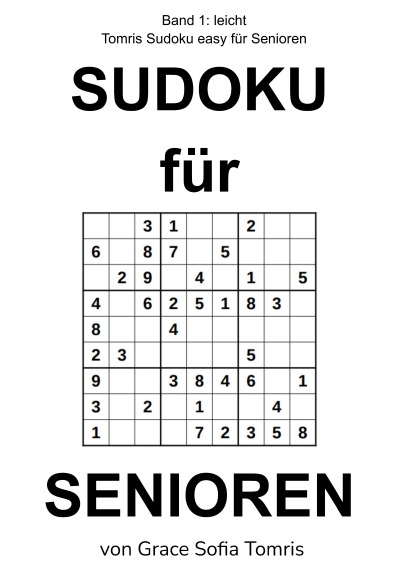 'Cover von Senioren Sudoku leicht – Tomris Sudoku easy für Senioren'-Cover