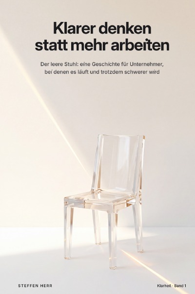 'Cover von Klarer denken statt mehr arbeiten'-Cover