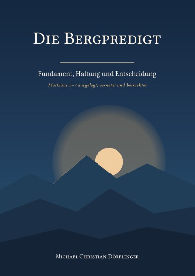 'Cover von Die Bergpredigt'-Cover