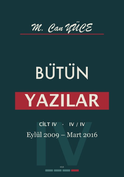 'Cover von Toplu Yazılar Cilt 4'-Cover