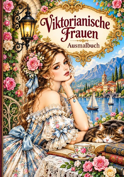 'Cover von Viktorianische Frauen Ausmalbuch'-Cover