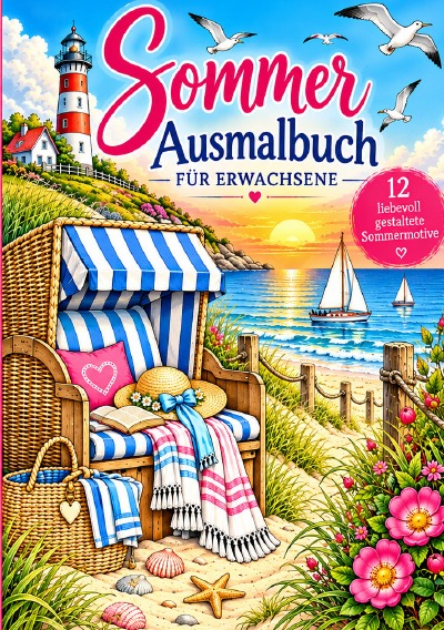 'Cover von Sommer Ausmalen'-Cover