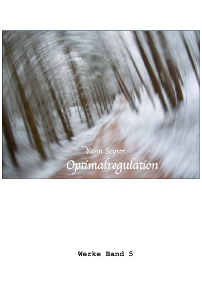 'Werke Band 5, Optimalregulation'-Cover