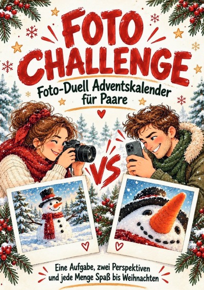 'Cover von Foto Challenge: Foto-Duell Adventskalender für Paare'-Cover