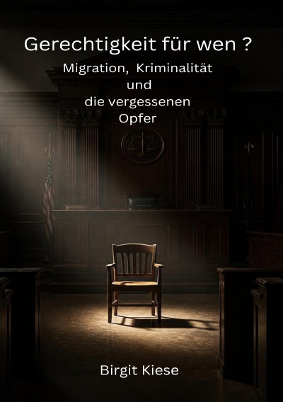 'Cover von Gerechtigkeit für wen? Migration, Kriminalität und die vergessenen Opfer'-Cover