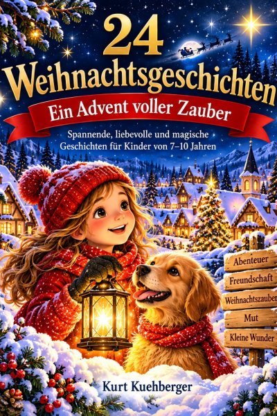 'Cover von 24 Weihnachtsgeschichten – Ein Advent voller Zauber'-Cover