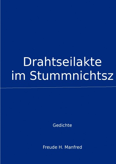 'Cover von Drahtseilakte im Stummnichtsz'-Cover
