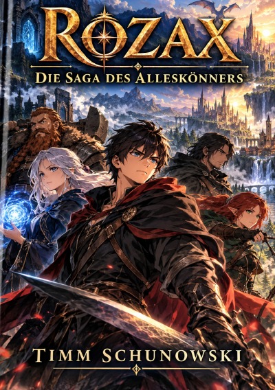 'Cover von ROZAX – Die Saga des Alleskönners'-Cover