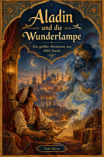 'Cover von Aladin und die Wunderlampe – Das größte Abenteuer aus 1001 Nacht'-Cover