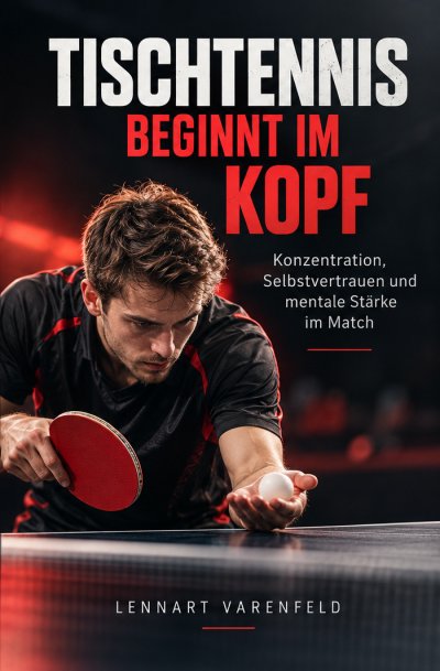 'Cover von Tischtennis beginnt im Kopf'-Cover