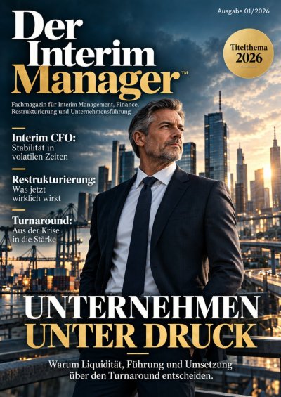'Cover von Der Interim Manager'-Cover
