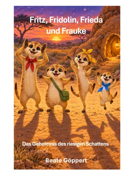 'Cover von Fritz, Fridolin, Frieda und Frauke – Das Geheimnis des riesigen Schattens'-Cover