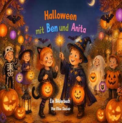 'Cover von Halloween mit Ben und Anita  Bilderbuch mit Text'-Cover