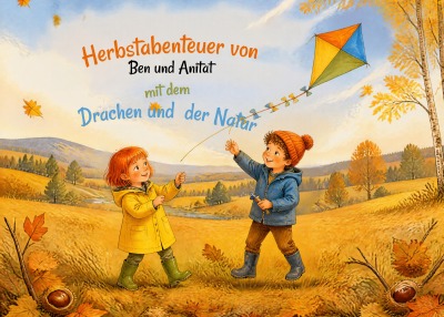 'Cover von Herbsabenteuer mit Ben und Anita  Bilderbuch mit Text'-Cover