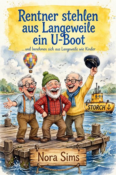 'Cover von Rentner stehlen ein U-Boot und benehmen sich wie Kinder'-Cover