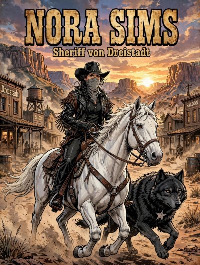 'Cover von Nora Sims ( Sheriff von Dreistadt )'-Cover