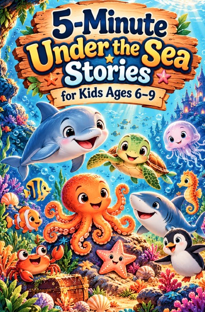 'Cover von 5-Minute Animal Stories for Kids Ages 6–9'-Cover