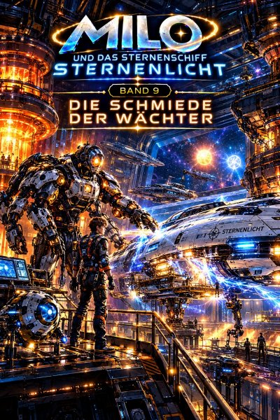 'Cover von Milo und das Sternenschiff sternenlicht – Die Schmiede der Wächter'-Cover