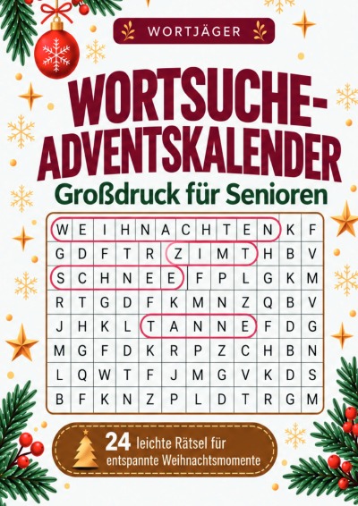 'Cover von Wortsuche-Adventskalender'-Cover