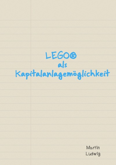 'Cover von LEGO® als Kapitalanlagemöglichkeit'-Cover