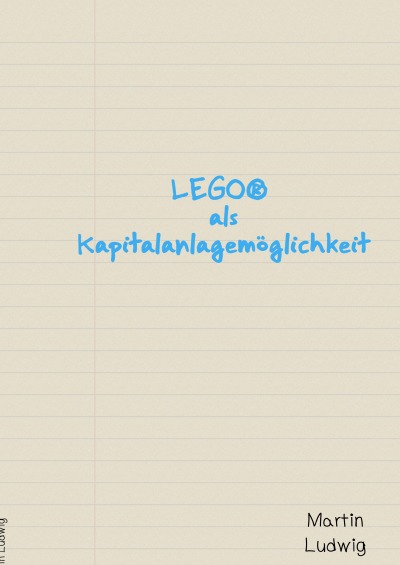 'Cover von LEGO® als Kapitalanlagemöglichkeit'-Cover